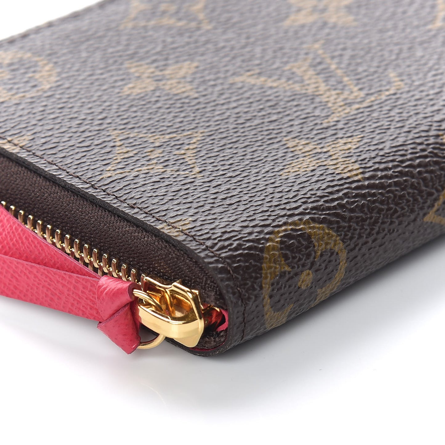 Monogram Clemence Wallet Fuchsia