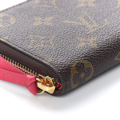 Louis Vuitton Monogram Clemence Wallet Fuchsia 4 of 8