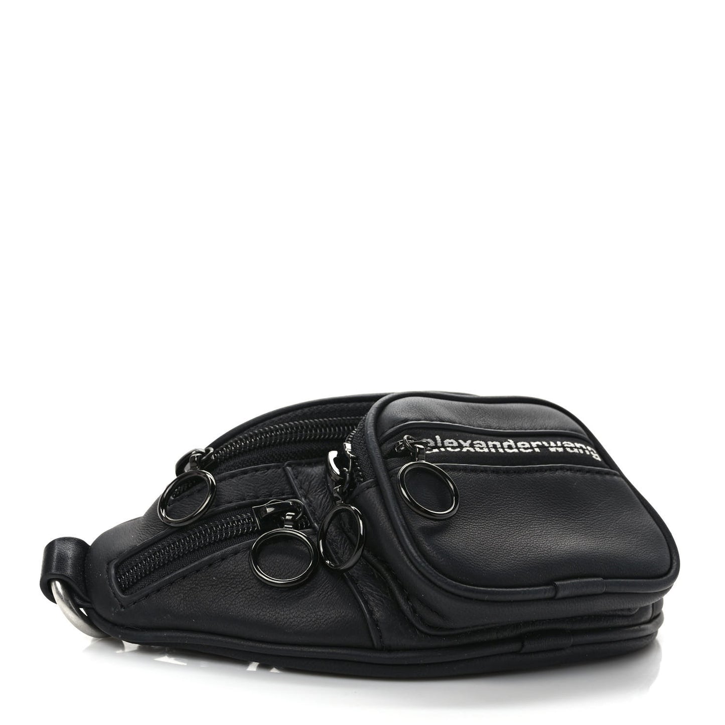 Lambskin Attica Mini Belt Bag Black