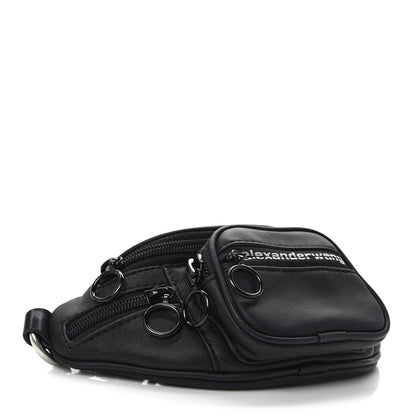 Alexander Wang Lambskin Attica Mini Belt Bag Black 4 of 8