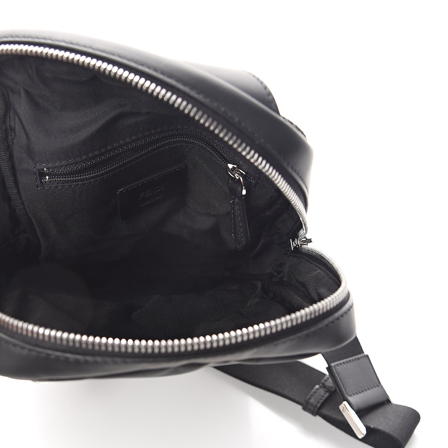 Nylon Vitello Grace Cruise Corner Bugs Sling Bag Black Sunflower