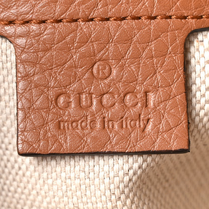 Gucci Pebbled Calfskin Small Soho Bowler Moka 6 of 10