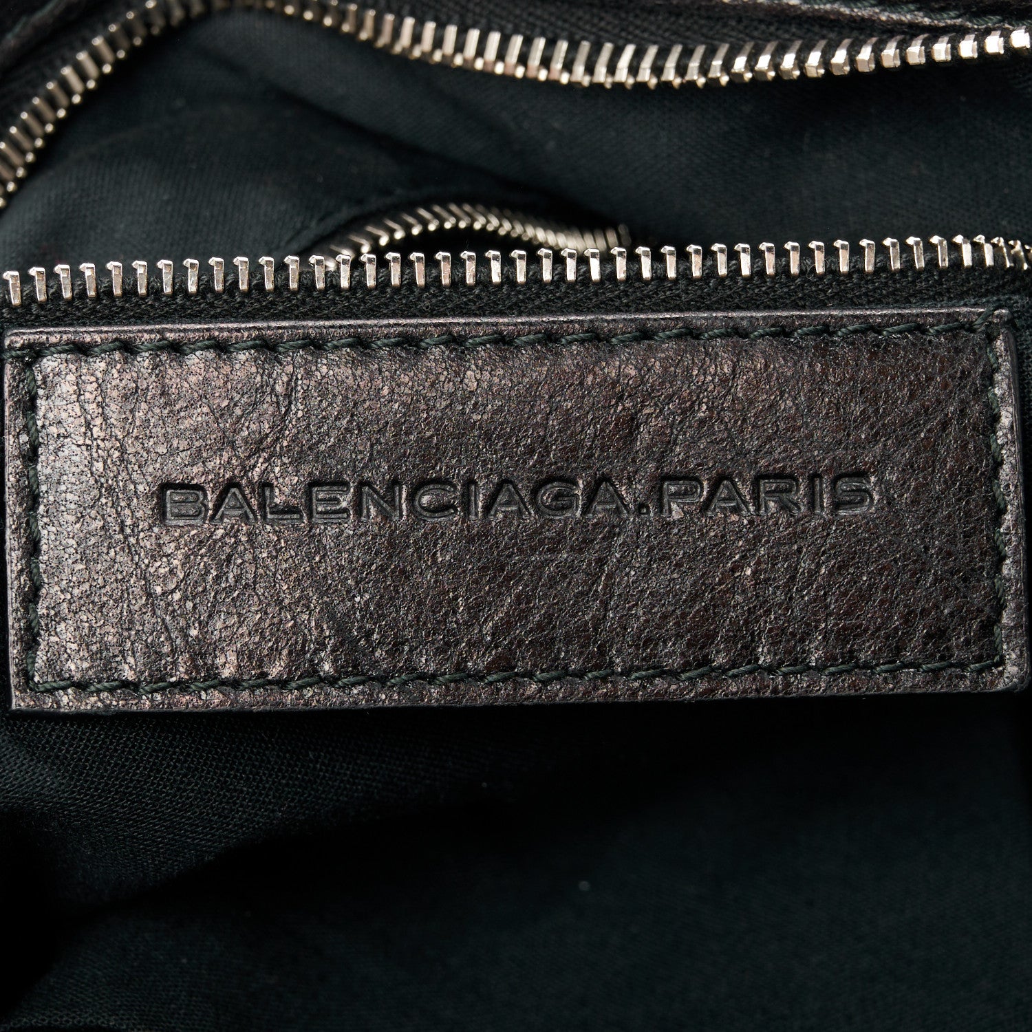 Balenciaga Agneau Giant 12 Silver Hardware Town Black 7 of 12