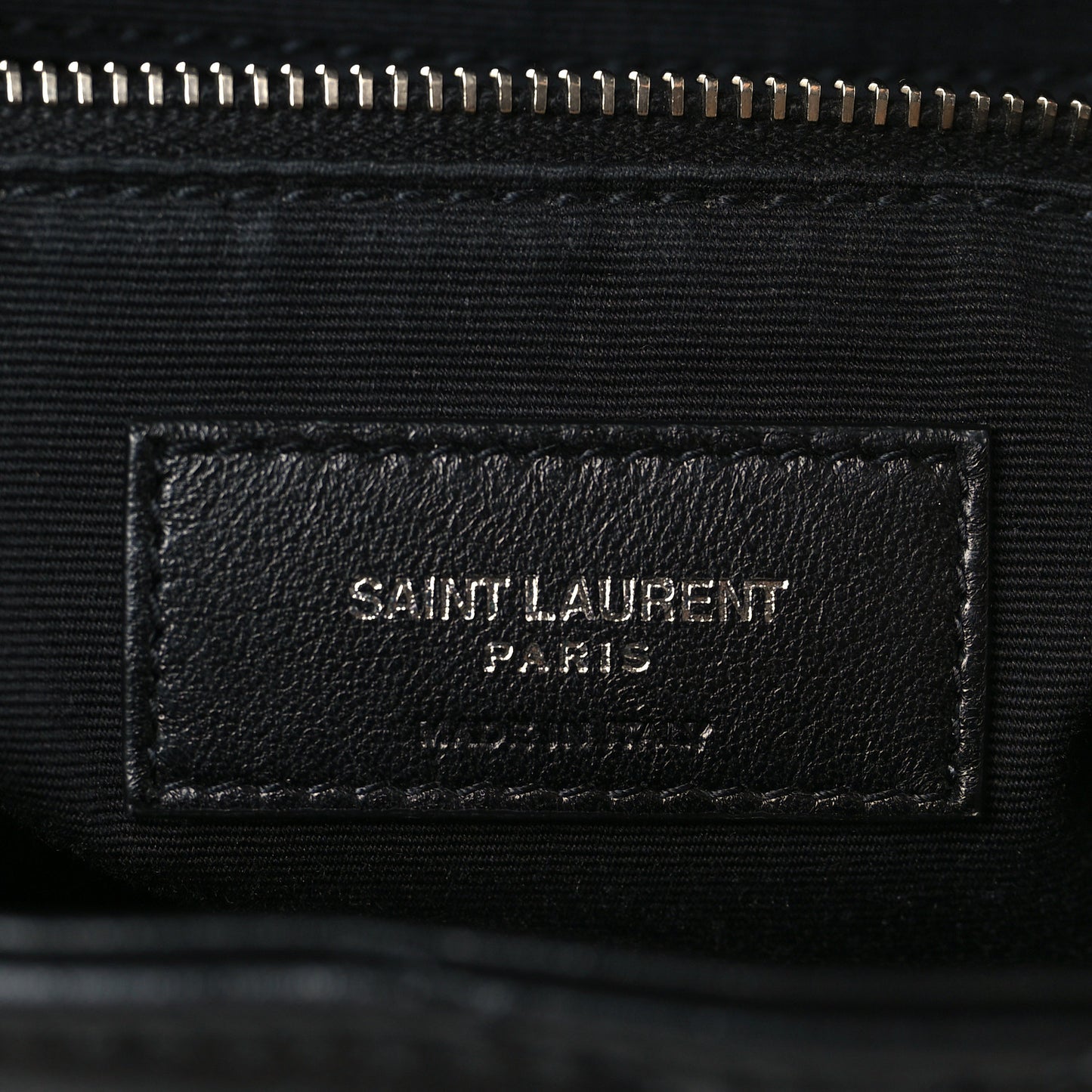 Calfskin Y Quilted Monogram Small Loulou Backpack Black