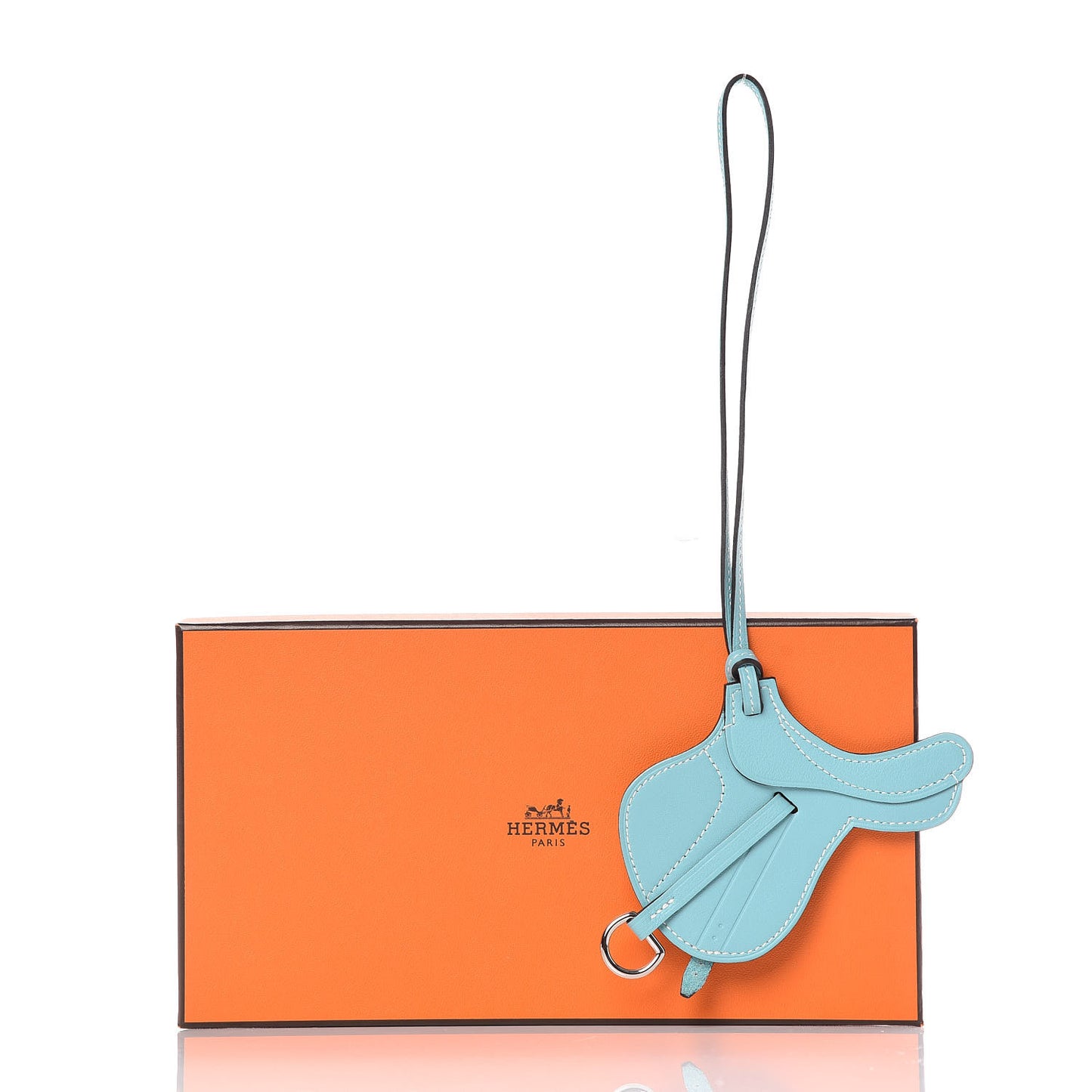 Swift Paddock Selle Horse Saddle Bag Charm Bleu Atoll