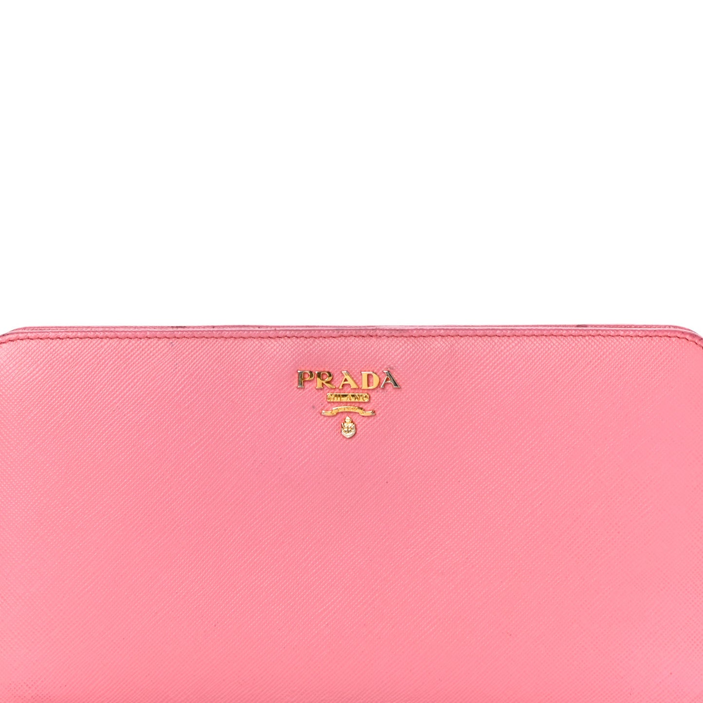 Saffiano Colour Metal Wallet Petalo Peonia