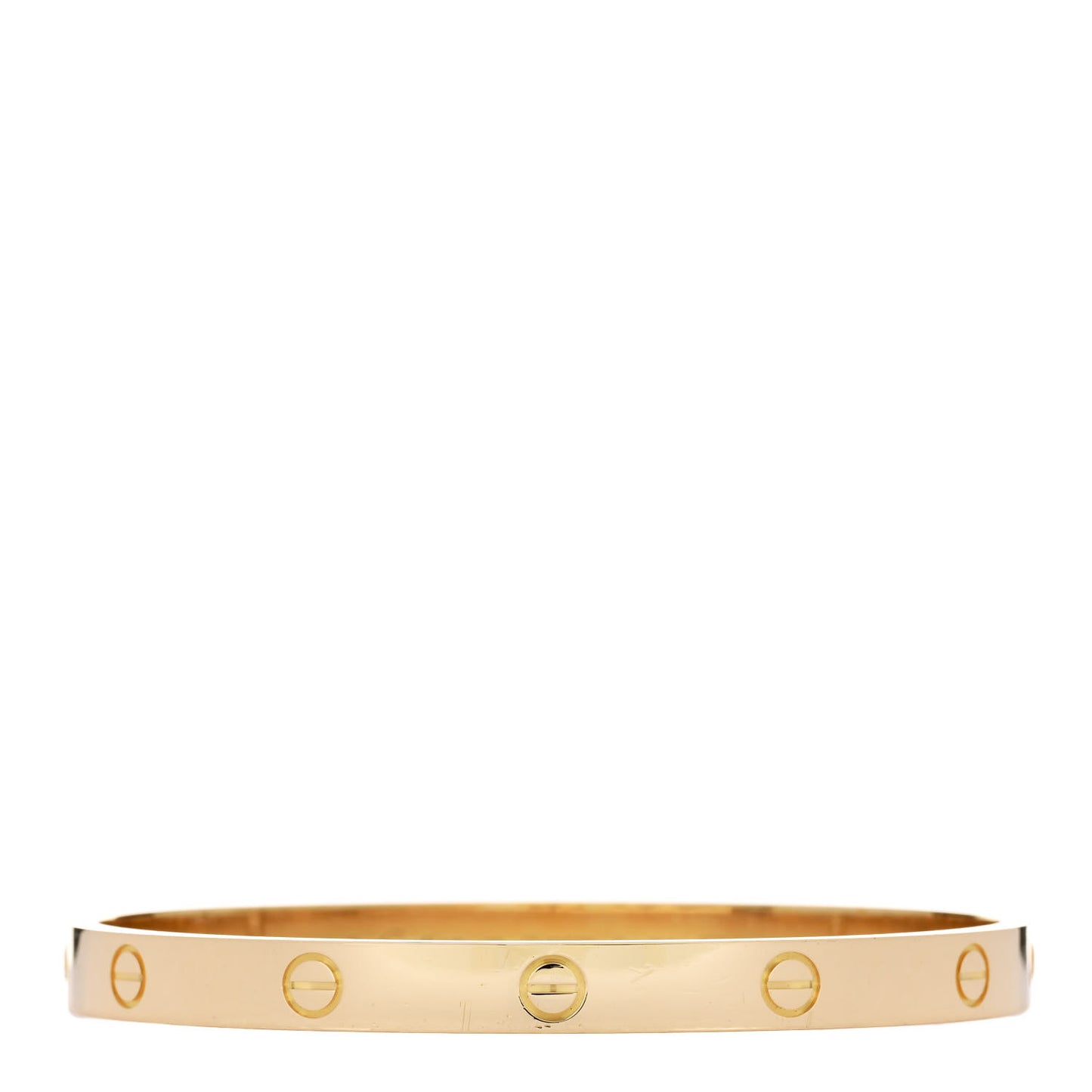 18K Yellow Gold LOVE Bracelet 19