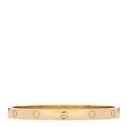 Cartier 18K Yellow Gold LOVE Bracelet 19 1 of 9
