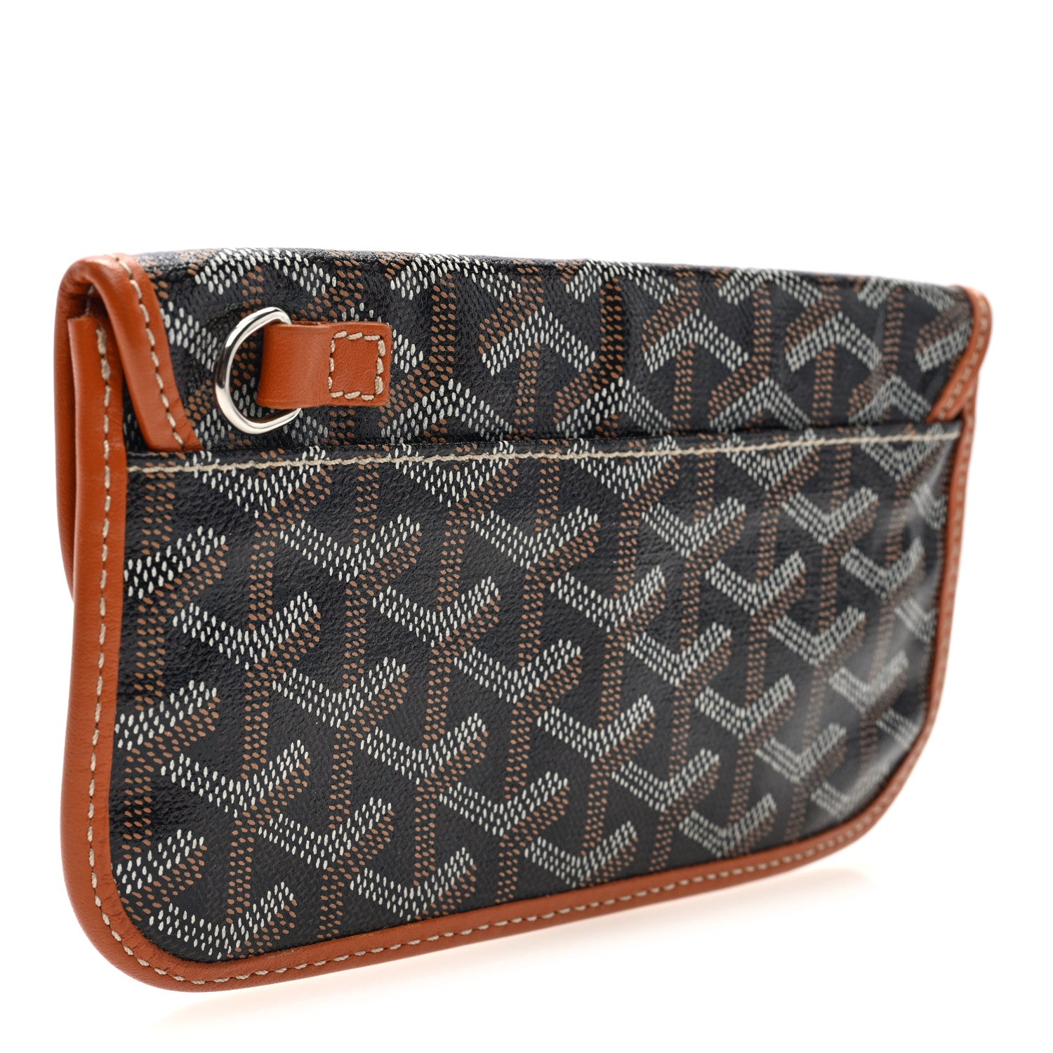 Goyard Goyardine Pouch Black Gold 3 of 6