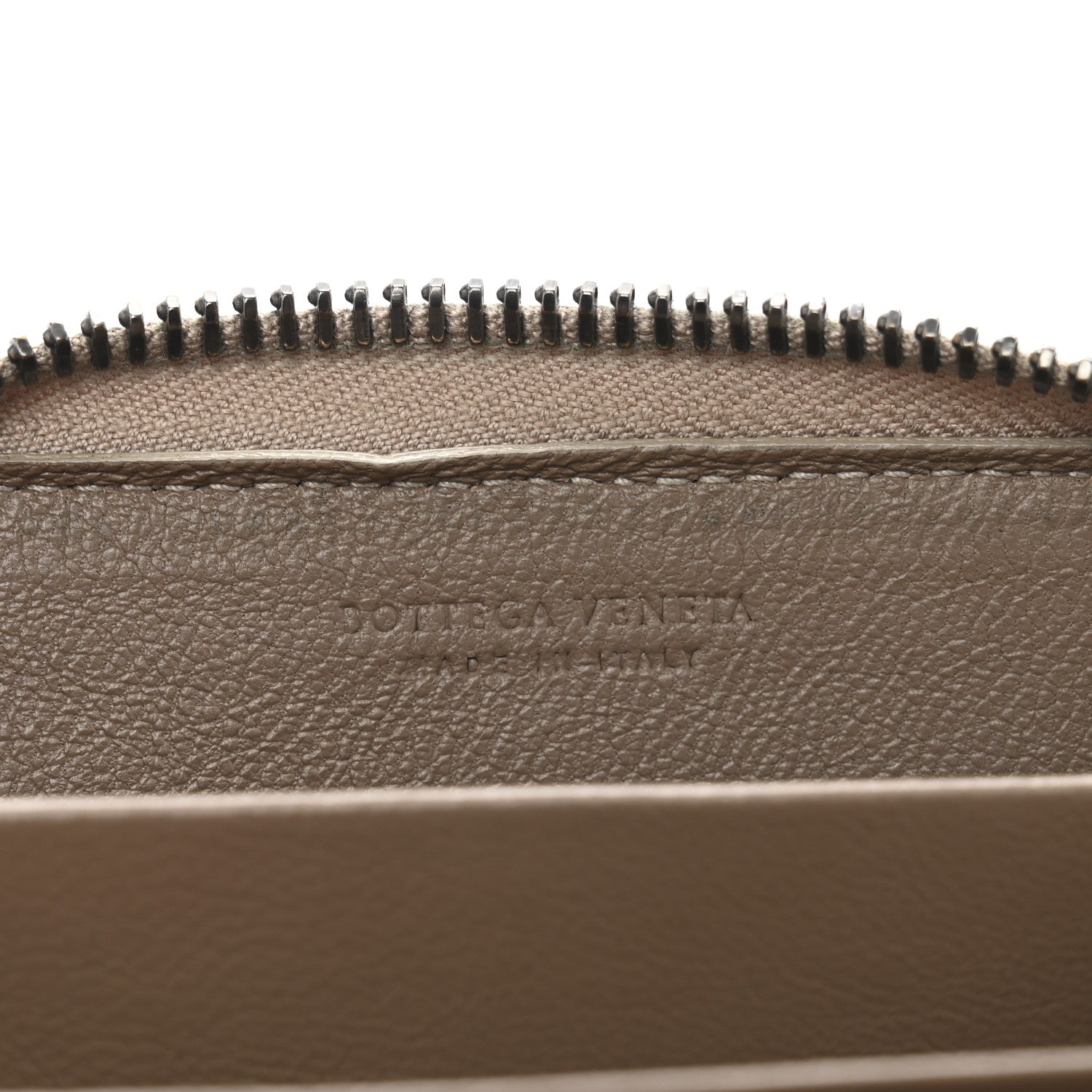 Bottega Veneta Nappa Intrecciato Zip Around Coin Purse Fume 6 of 10