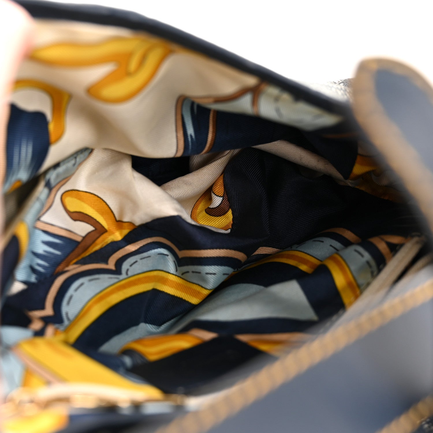 Christian Dior Monogram Saddle Bag Blue 5 of 13