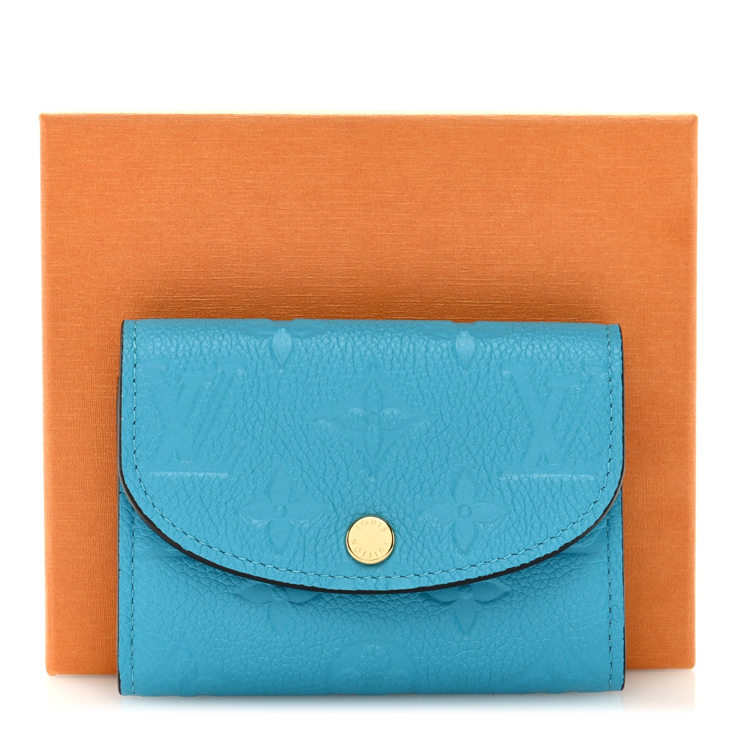 Louis Vuitton Empreinte Rosalie Coin Purse Turquoise 7 of 7
