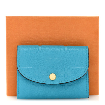 Louis Vuitton Empreinte Rosalie Coin Purse Turquoise 7 of 7