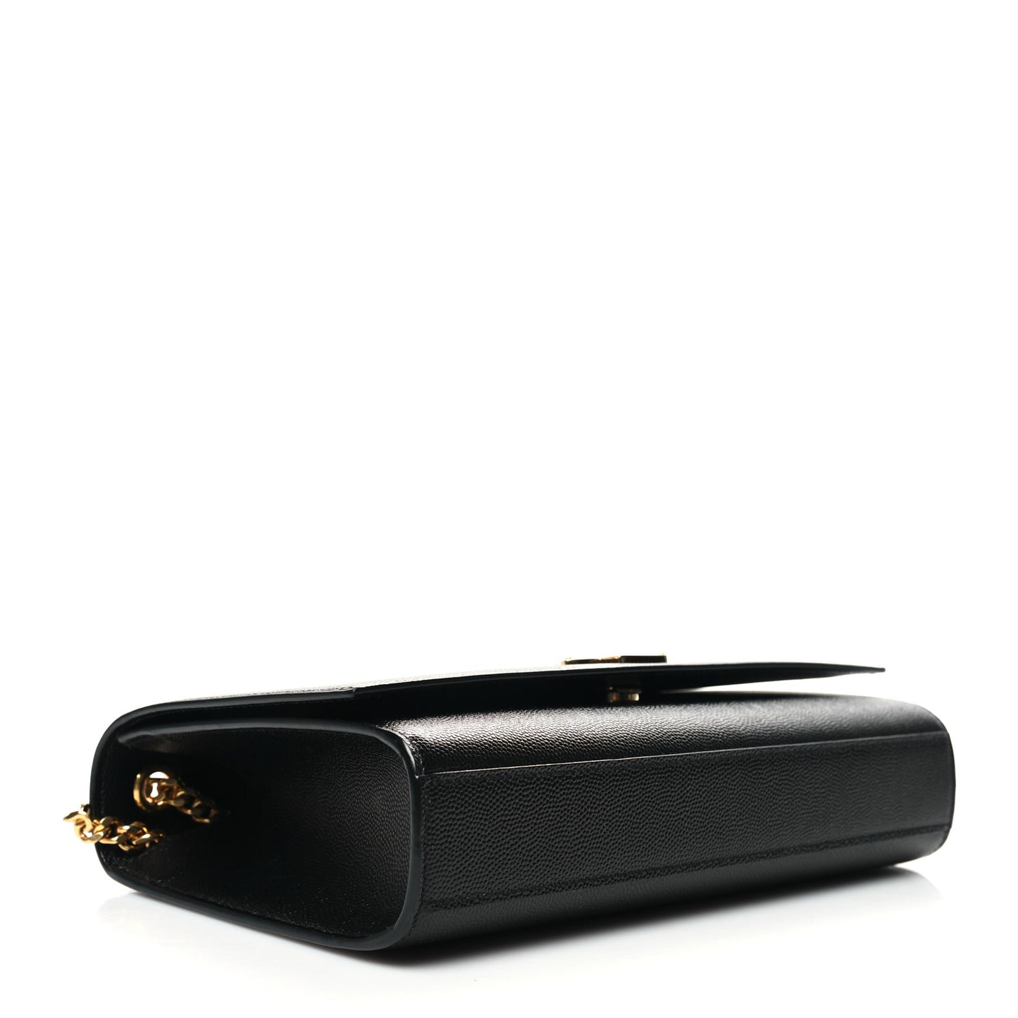 Grain De Poudre Medium Classic Monogram Kate Satchel Black