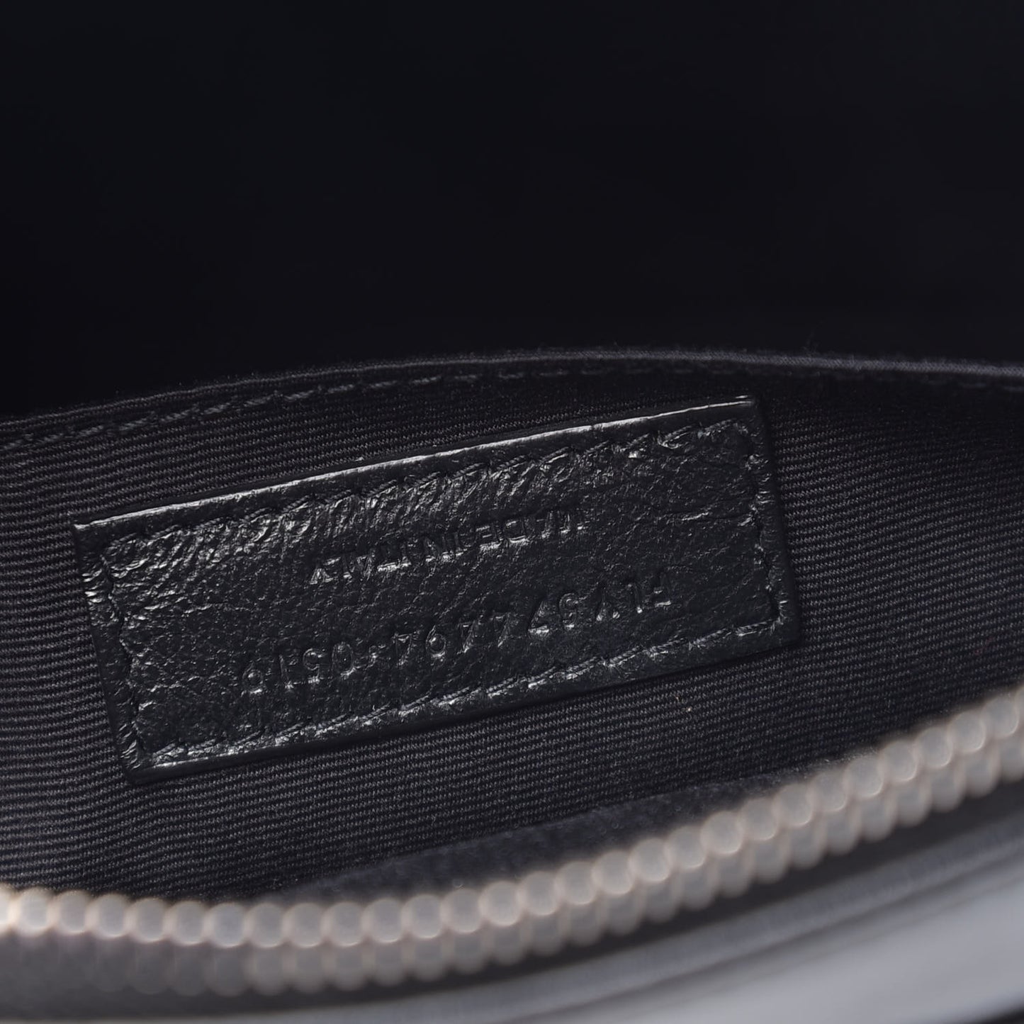 Calfskin Matelasse Monogram Lou Camera Bag Black