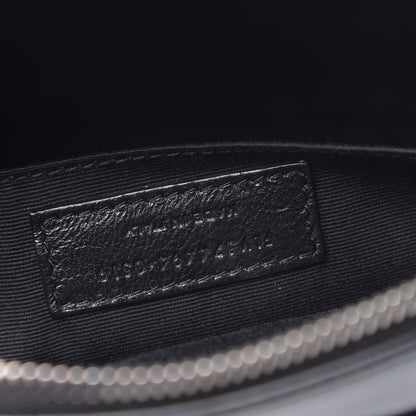 Saint Laurent Calfskin Matelasse Monogram Lou Camera Bag Black 6 of 9