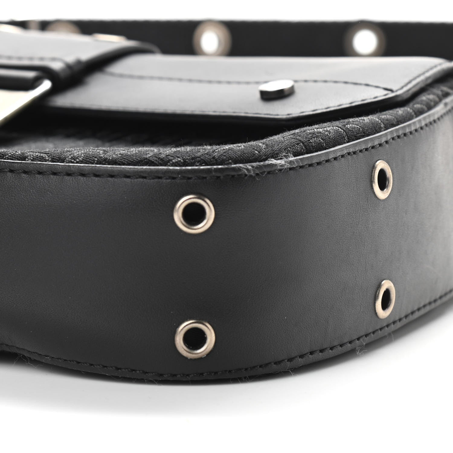 Christian Dior Monogram Street Chic Shoulder Bag Black 9 of 17