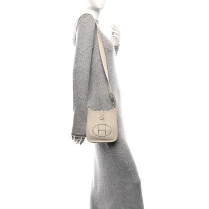 Hermes Taurillon Clemence Amazone Evelyne TPM Beton 2 of 10
