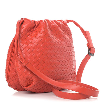 Bottega Veneta Nappa Intrecciato Drawstring Tote Corniola 3 of 10