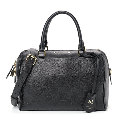 Louis Vuitton Empreinte Speedy Bandouliere 25 NM Black 1 of 11