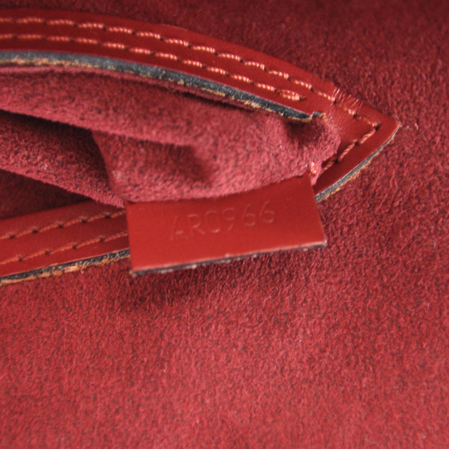 Louis Vuitton Epi Alma Red 10 of 10