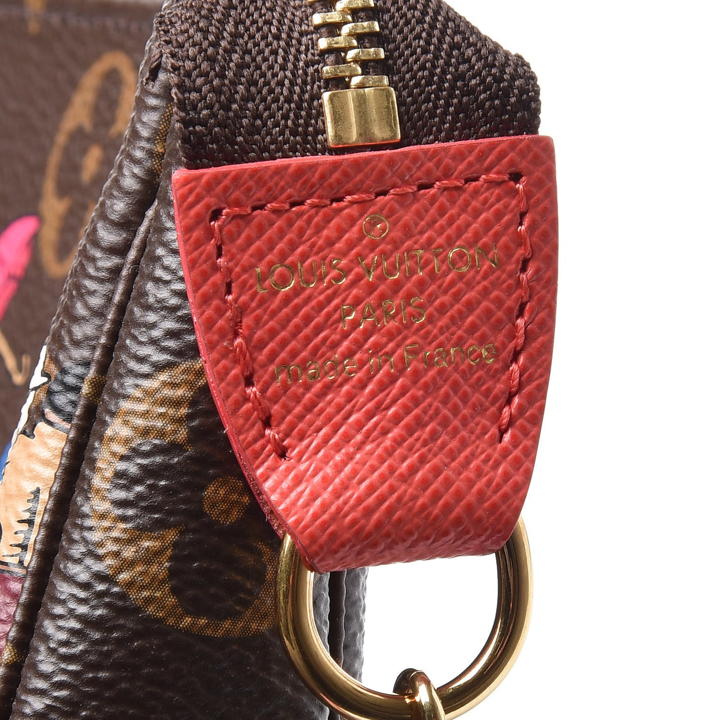 Monogram 2015 Christmas Animation Mini Pochette Accessories