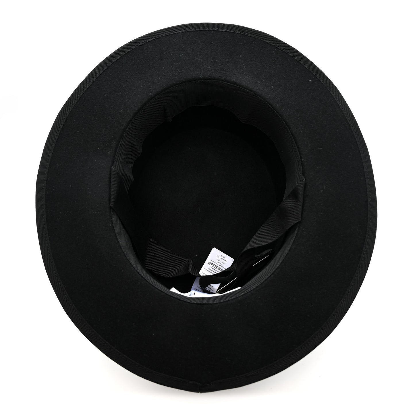 Felt Diorodeo Large Brim Hat 58 Black