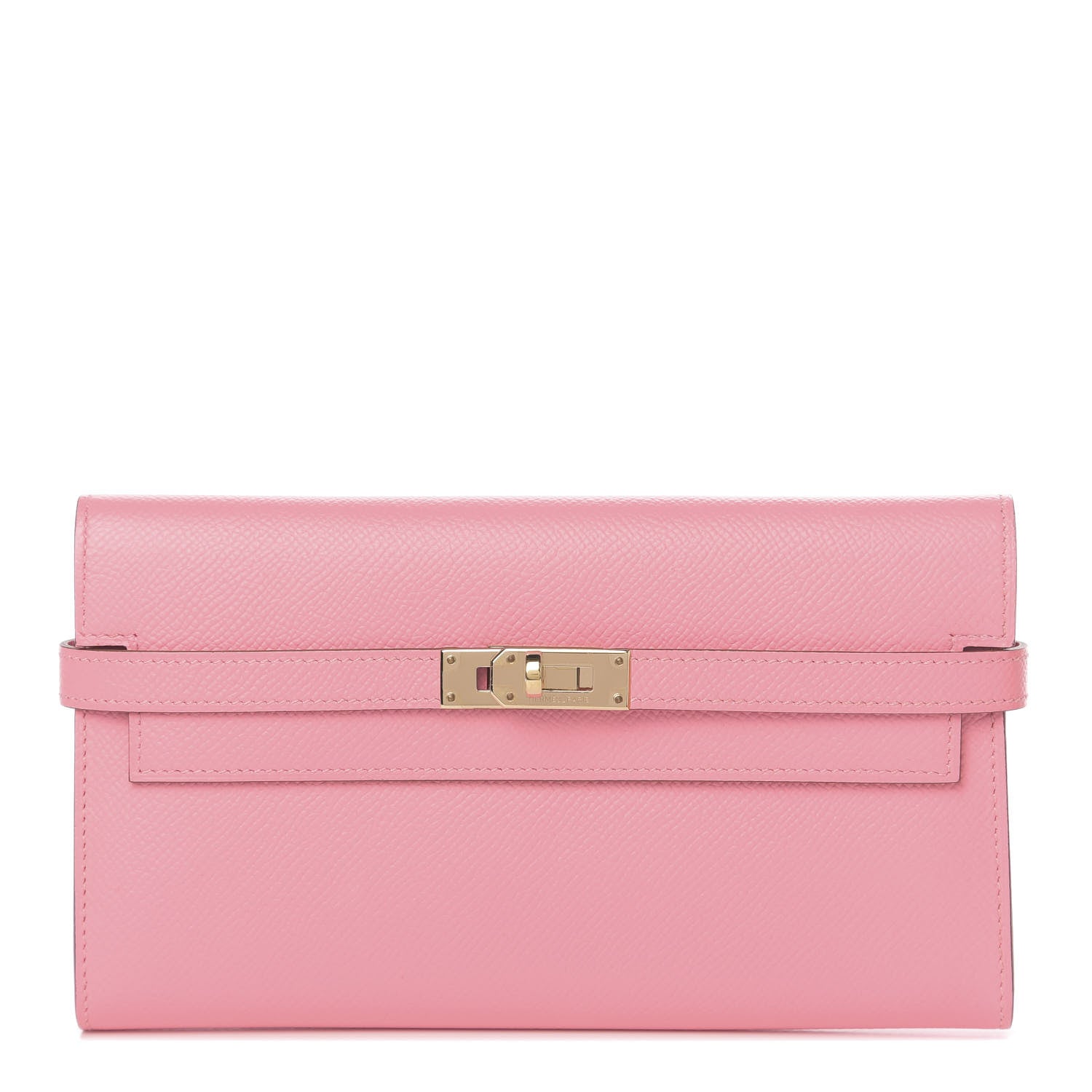 Hermes Epsom Kelly Longue Wallet Rose Confetti 1 of 7
