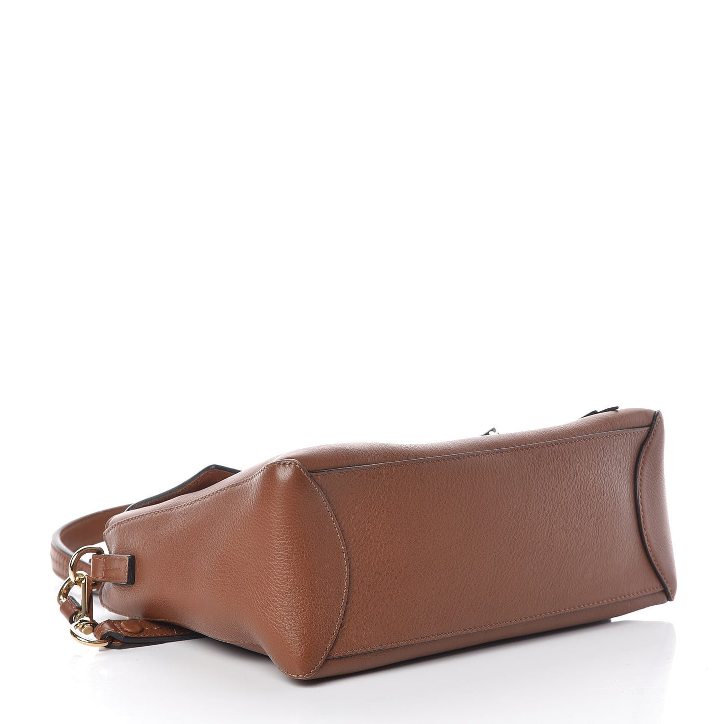 Calfskin Small Faye Day Shoulder Bag Tan