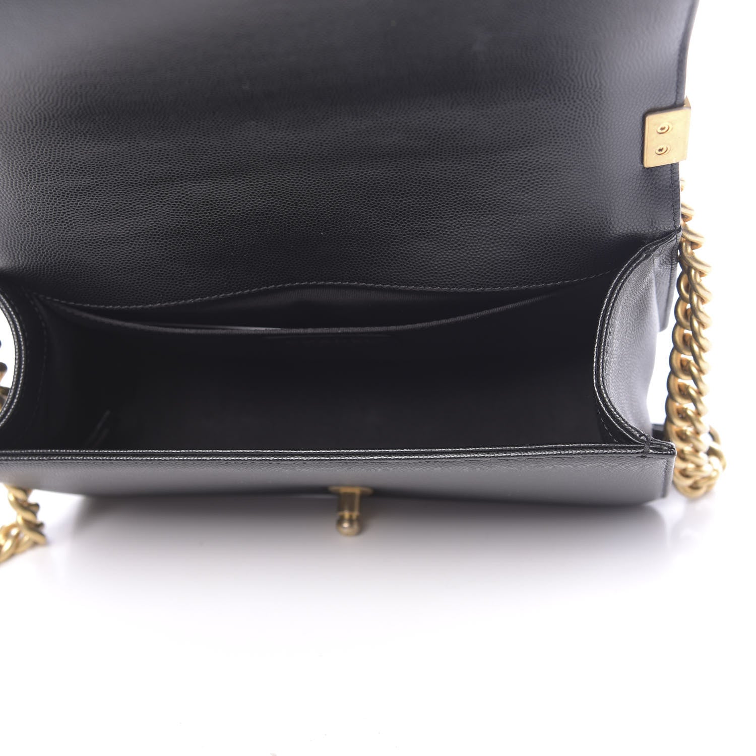 Chanel Caviar Quilted Medium Boy Flap Black 5 of 13