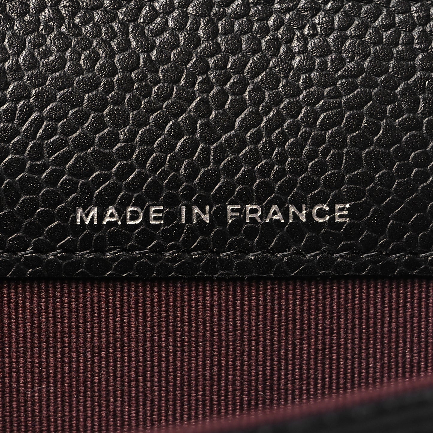 Caviar Quilted Flap Card Holder Wallet Black