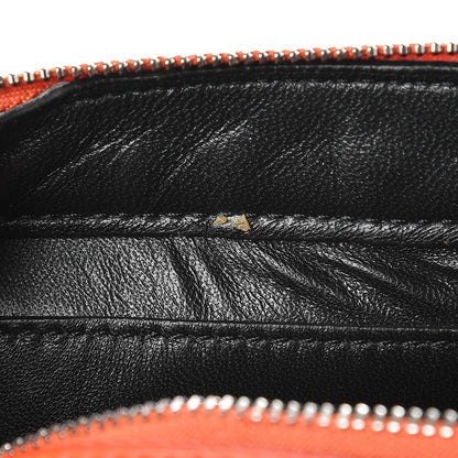 Celine Nappa Side Lock Dragonne Shoulder Bag Bright Orange 10 of 12