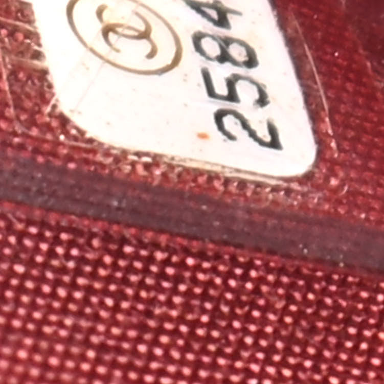 Chanel Caviar Quilted Boy Wallet On Chain WOC Red 7 of 16