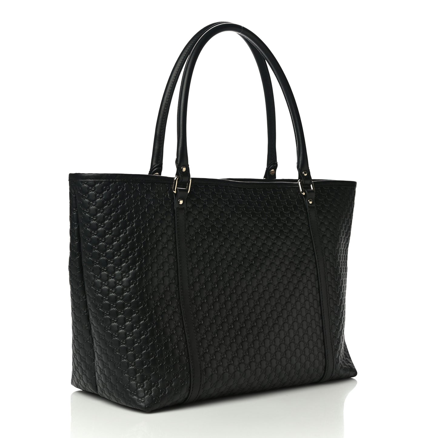 Microguccissima Medium Joy Tote Black