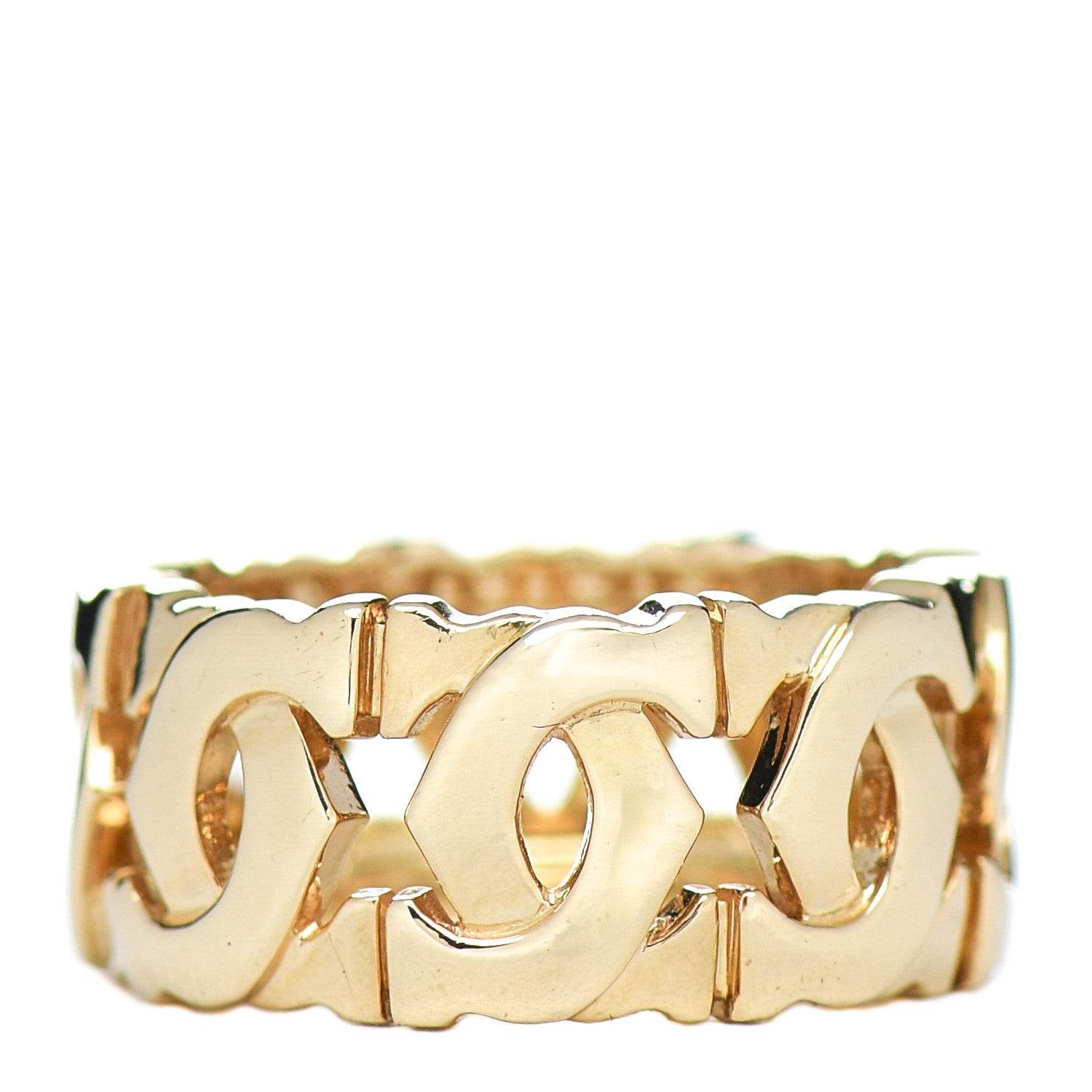 Cartier 18K Yellow Gold C De Cartier Ring 47 4 1 of 4