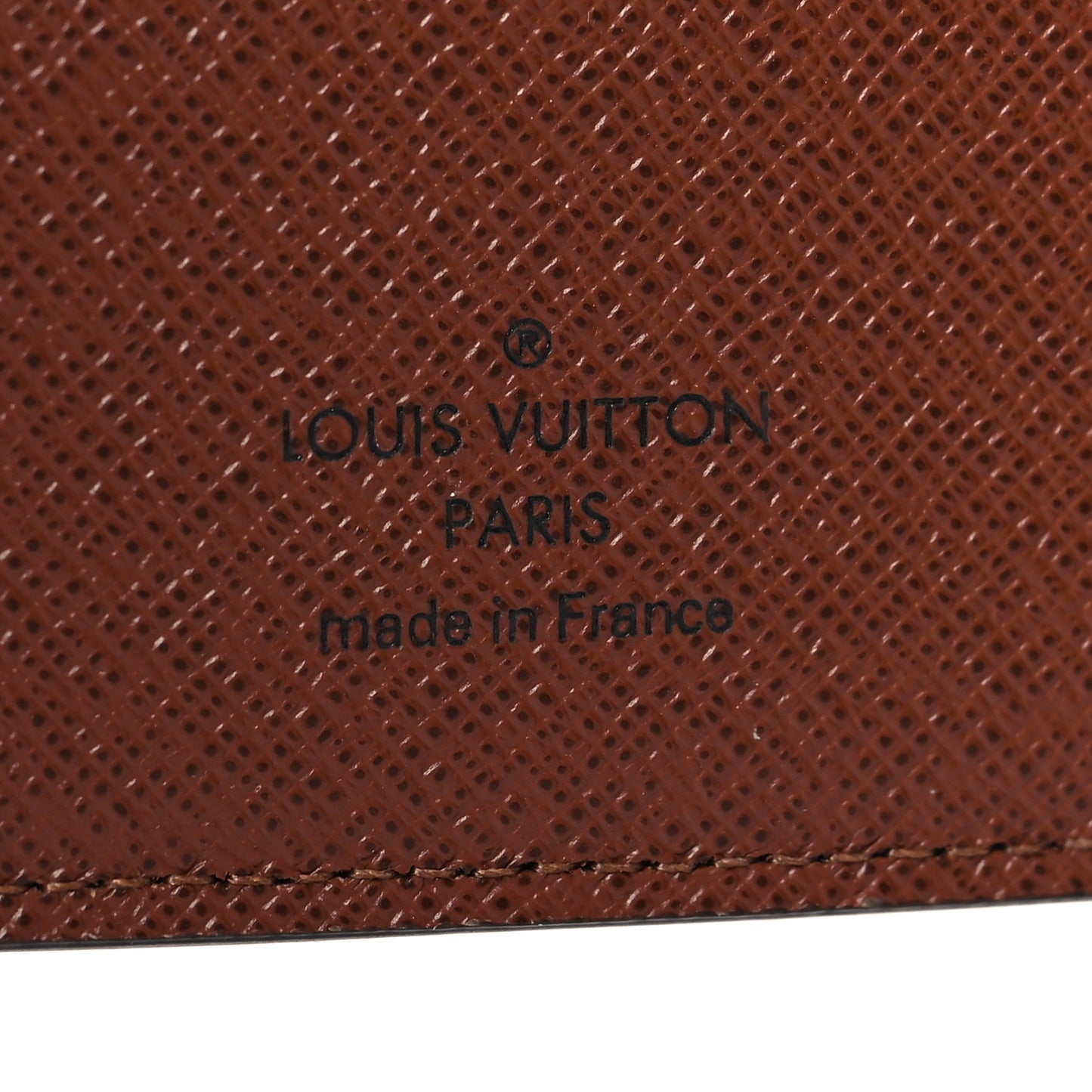 Monogram Desk Agenda Cover