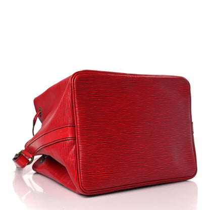 Louis Vuitton Epi Petit Noe Castillan Red 4 of 9