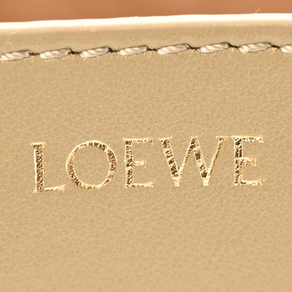 Loewe Shiny Calfskin Mini Puzzle Fold Tote Eucalyptus 6 of 10