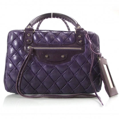 Balenciaga Chevre Quilted Matelasse Violet 1 of 10