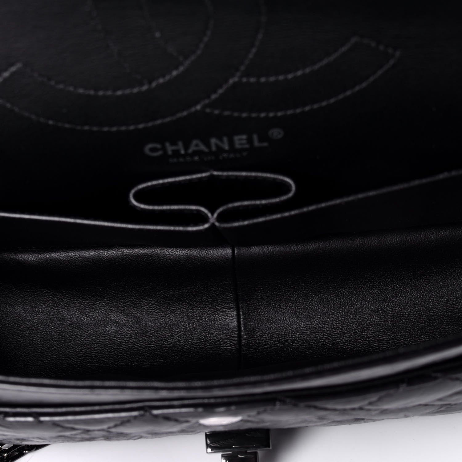 Chanel Aged Calfskin Quilted 2.55 Reissue 226 Flap So Black 5 of 10