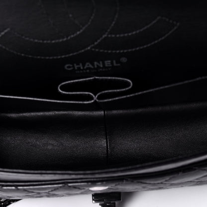 Chanel Aged Calfskin Quilted 2.55 Reissue 226 Flap So Black 5 of 10
