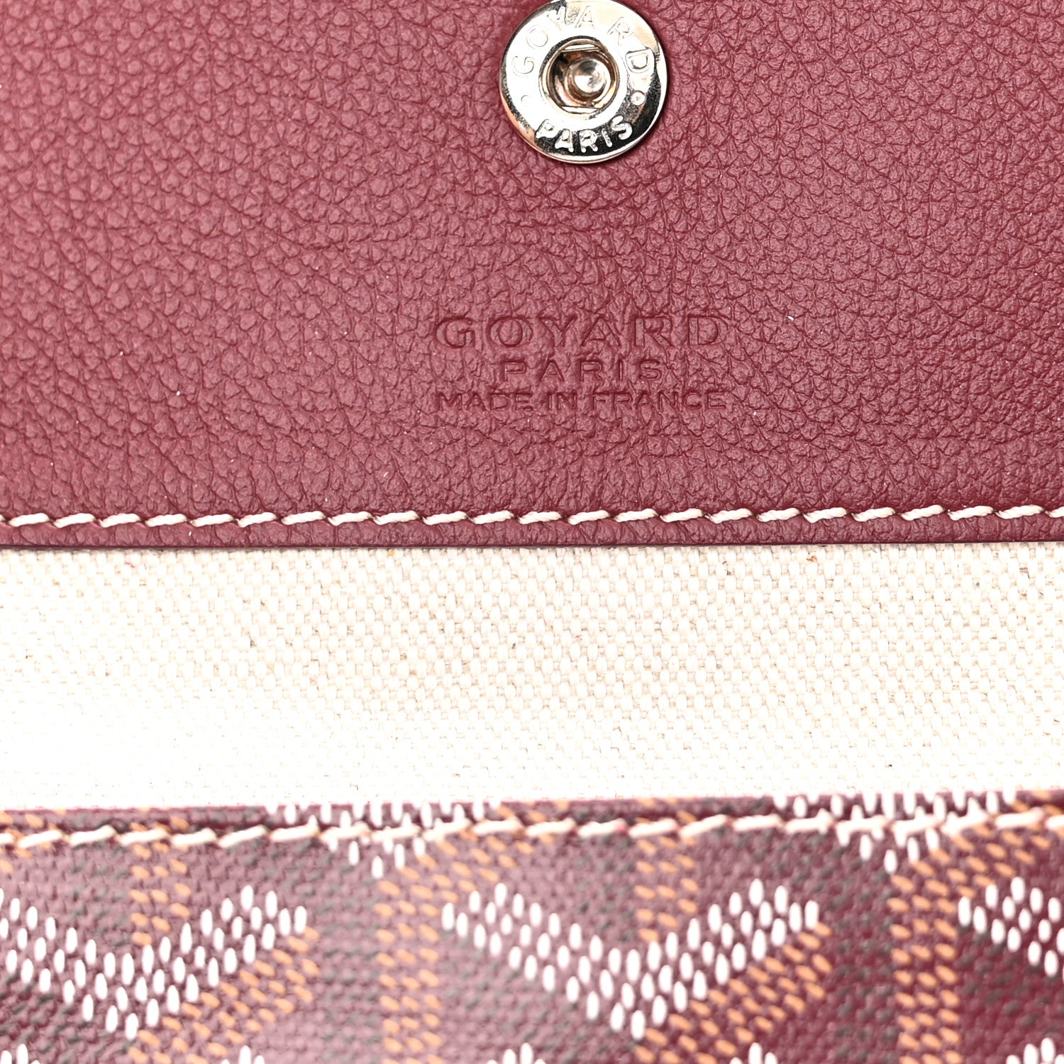 Goyard Goyardine Saint Louis PM Bordeaux 6 of 11
