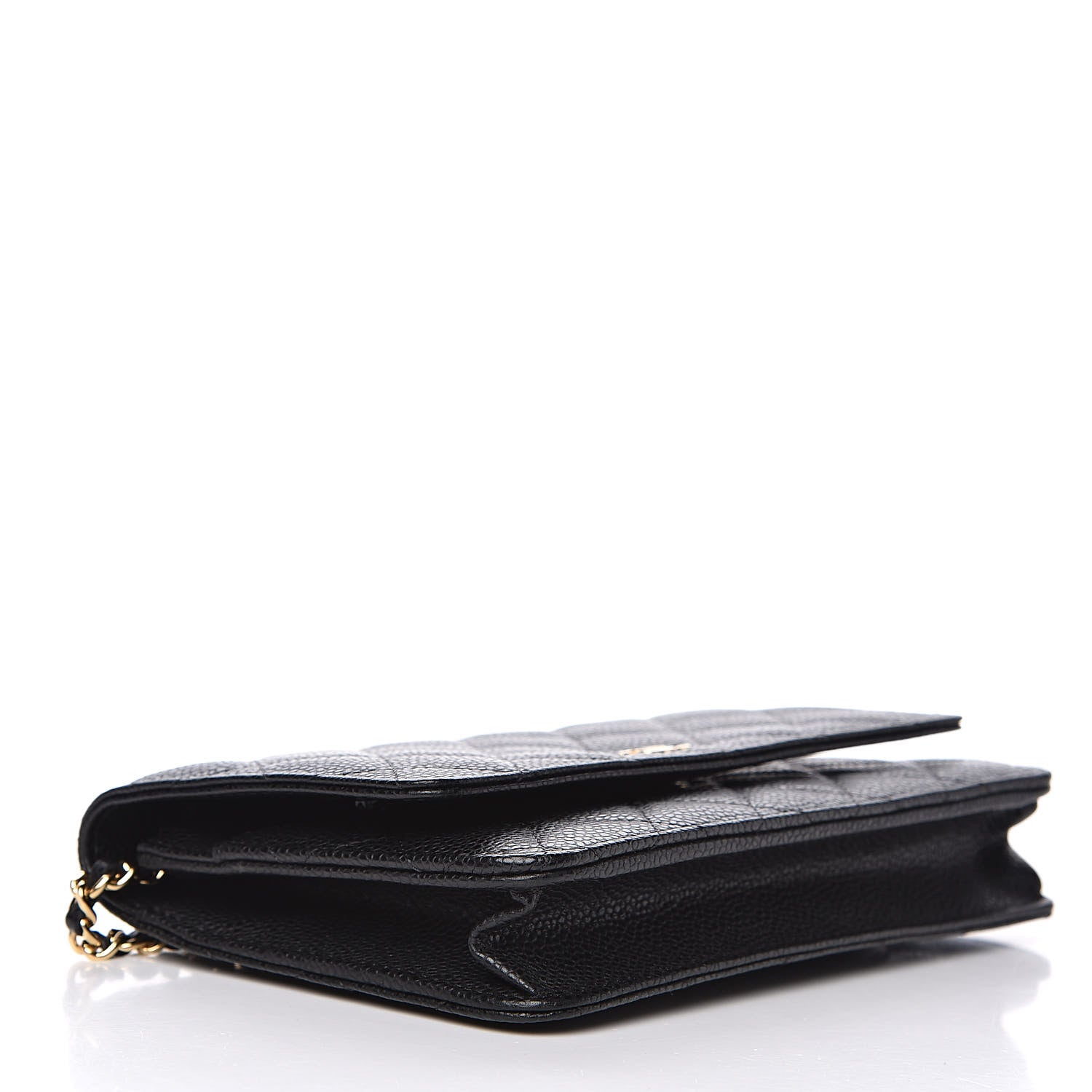 Chanel Caviar Quilted Wallet On Chain WOC Black 4 of 11