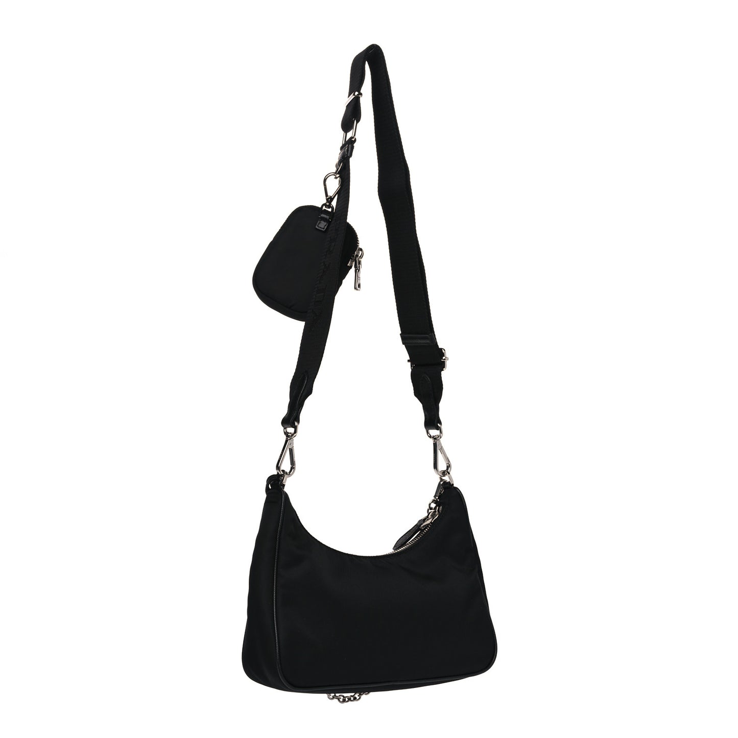 Nylon Re-Edition 2005 Shoulder Bag Black