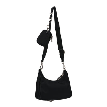 Prada Nylon Re-Edition 2005 Shoulder Bag Black 3 of 11