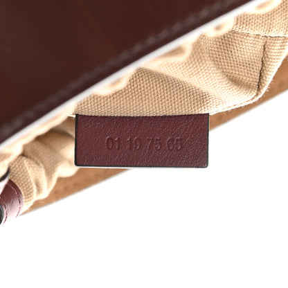 Chloe Patent Calfskin Mini Roy Bucket Bag Burnt Brown 6 of 8