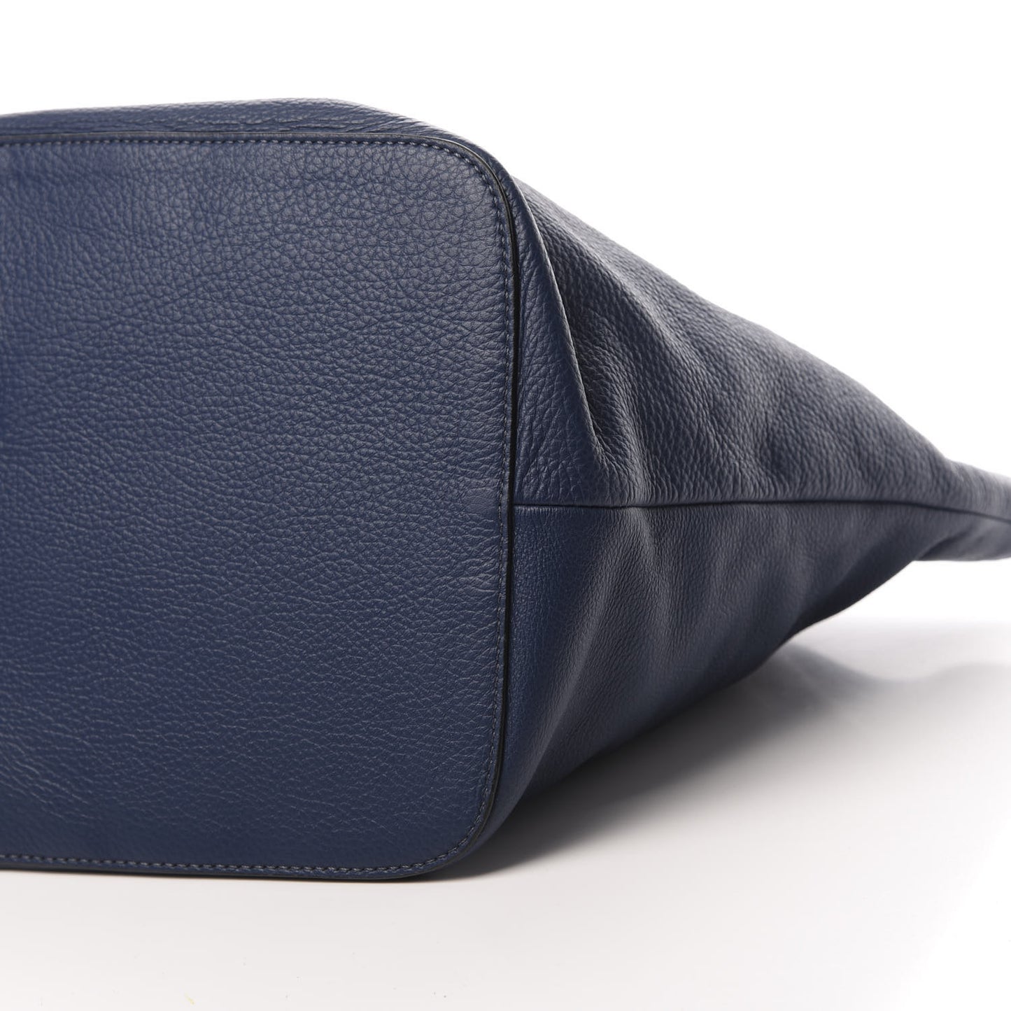 Calfskin Large New Marcie Tote Royal Navy