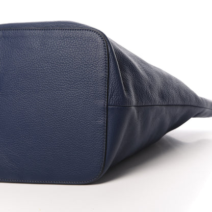 Chloe Calfskin Large New Marcie Tote Royal Navy 10 of 11