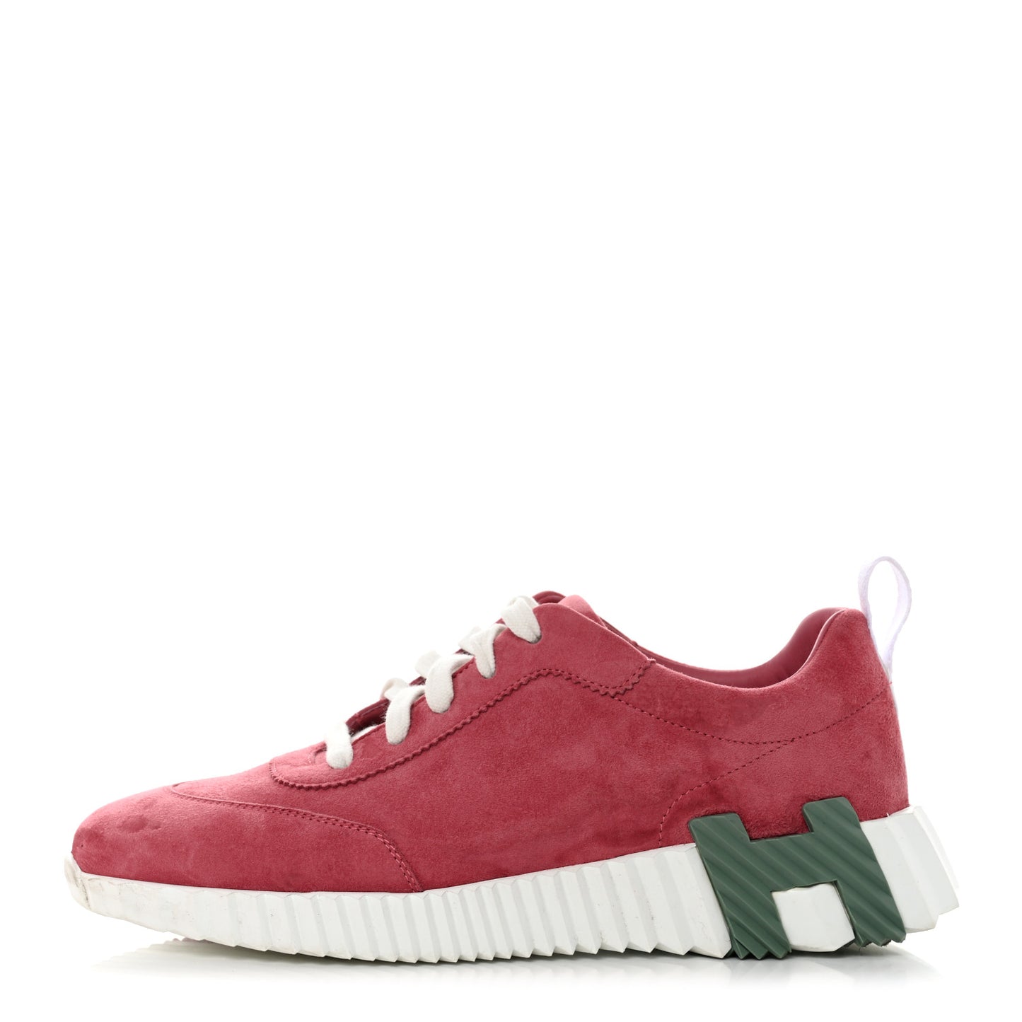 Suede Goatskin Bouncing Sneakers 37.5 Rose Aphrodite
