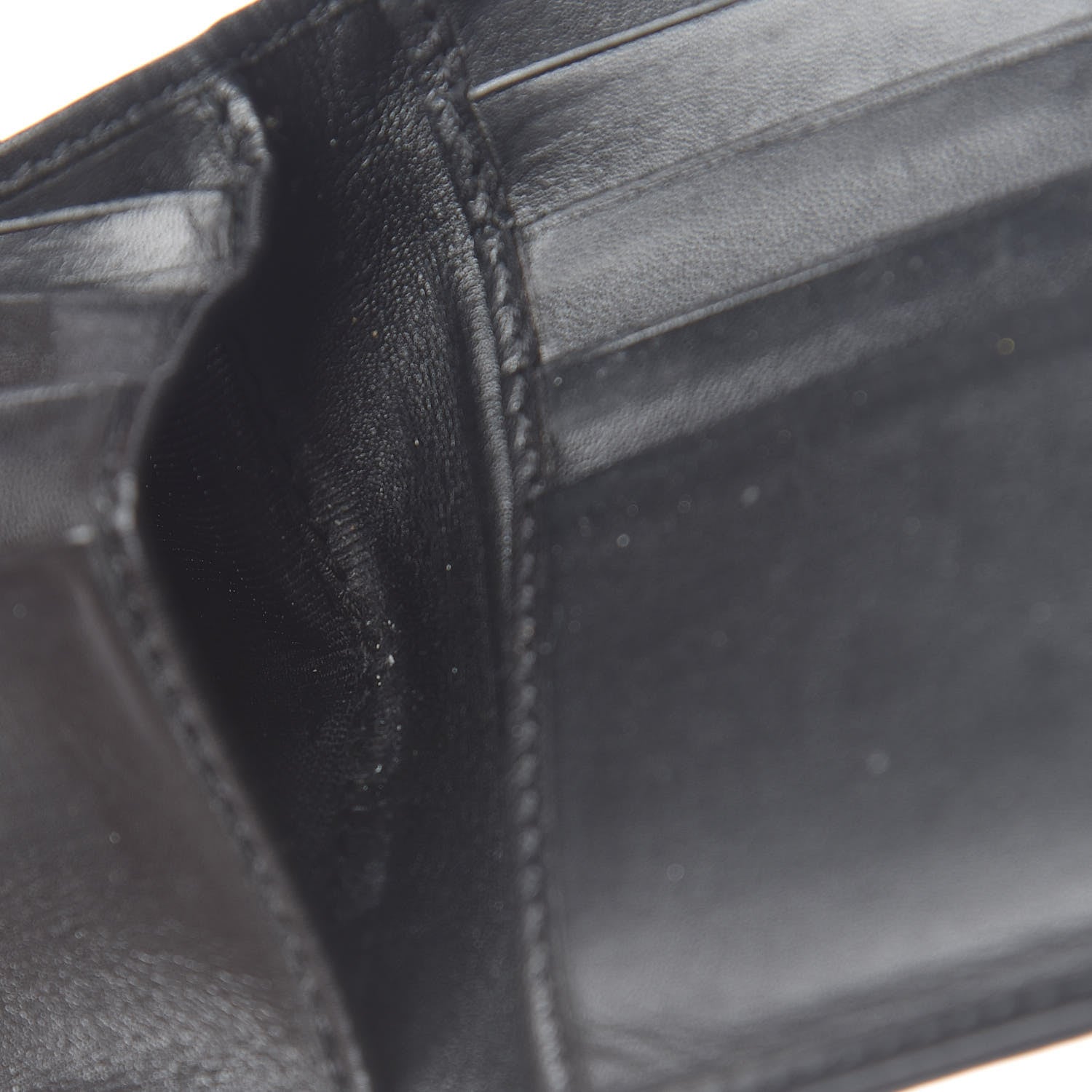 Burberry Smoked Check Bi-Fold Wallet Black 7 of 7
